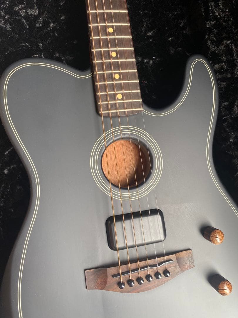 フェンダー❤️Acoustasonic Standard テレキャス黒