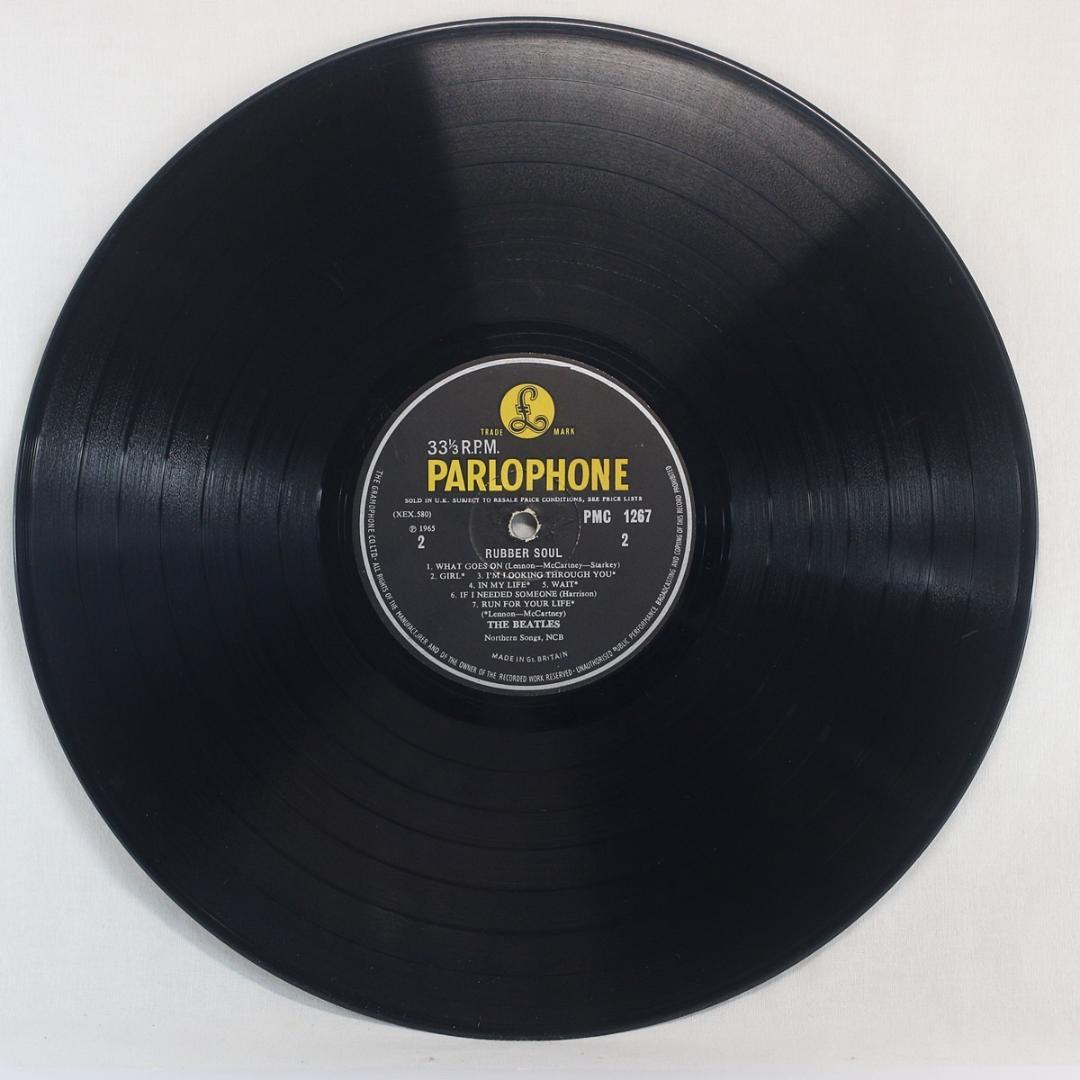 英LP The Beatles Rubber Soul UKオリジナル盤Mono