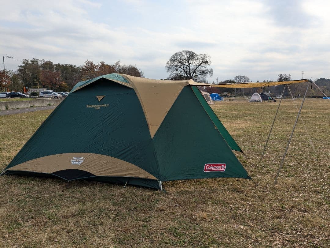 【訳あり】コールマン　タフワイドドーム300EXⅢ　グランドシート付き