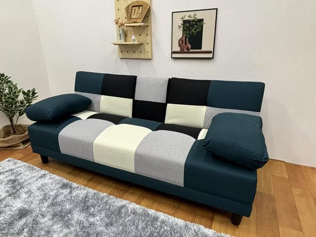 新品 ソファー ソファ ソファーベッド おしゃれ 幅180cm テーブル付き