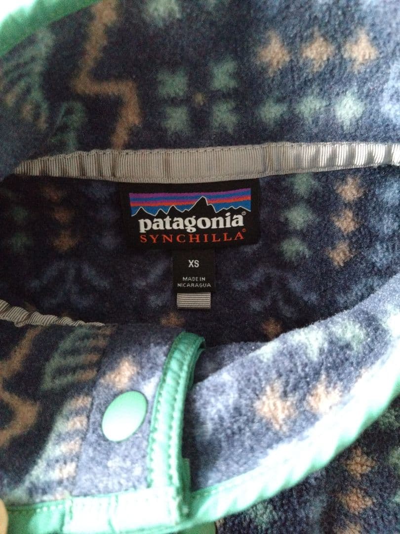 パタゴニア　シンチラ　XS フリース　スナップT 　ウィメンズ