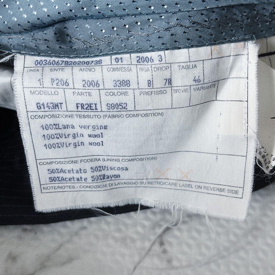 【美品】 最高級 ドルチェ＆ガッバーナ SICILIA ストライプ スーツ 黒