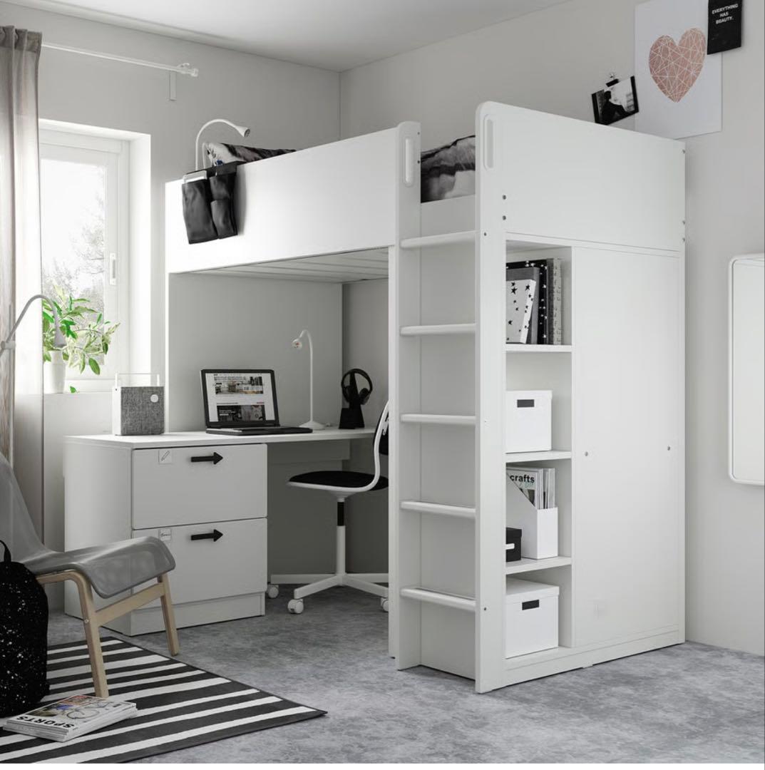 IKEAロフトベッド