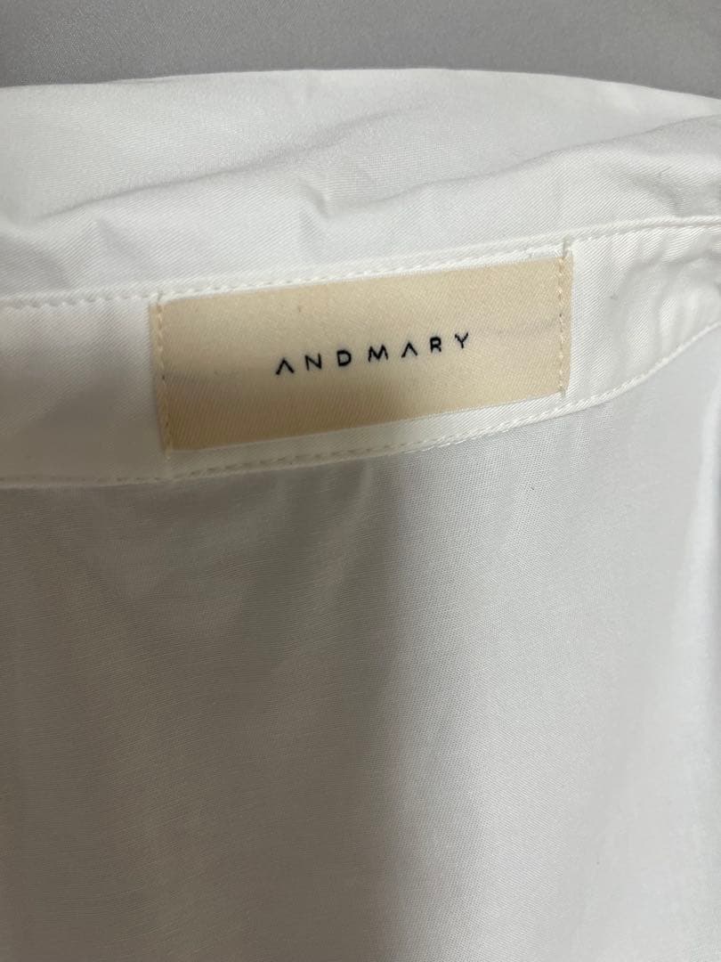 ワンピース andmary Betty layered dress gray