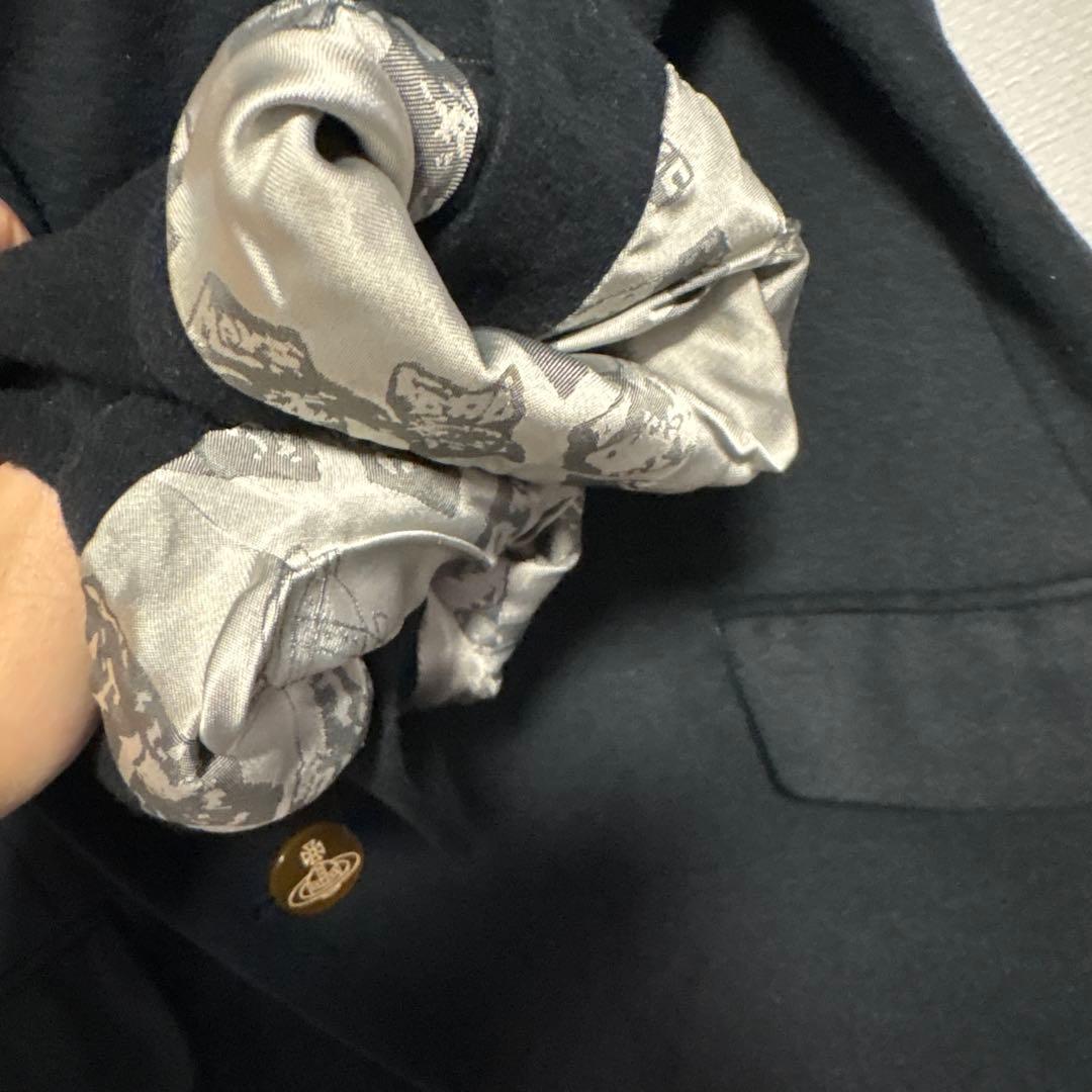 Vivienne Westwood MANミントカラーコート ブラック48