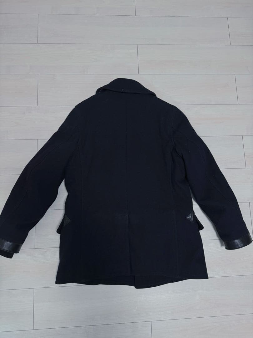 【ナイジェル・ケーボン】Nigel Cabourn ネイビー ピーコート 48