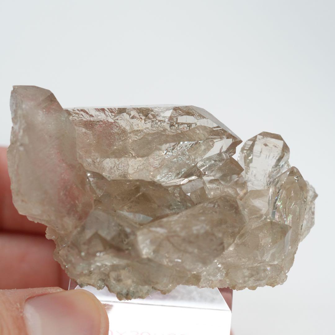 【宝石のような綺麗さ】スモーキークォーツ スイス産 58×34×23mm