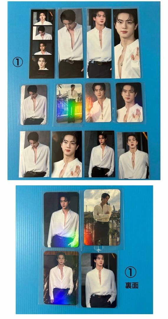 BTS Jungkookフィルムブックマーク・ホログラムフォトカード・ステッカー