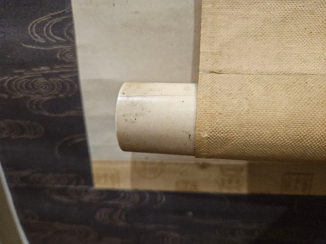 花鳥図　 清代 中国画　絹本　無落款