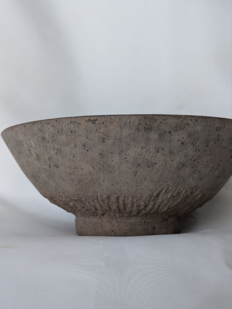 茶碗、石茶碗、自然石茶碗、倉田辰彦作