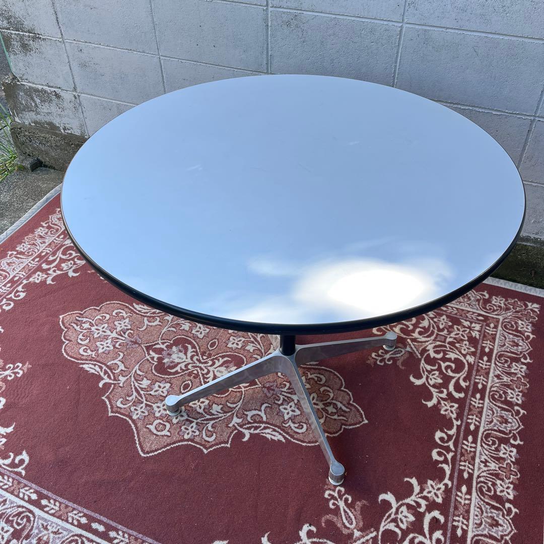 名作◾️ハーマンミラー社 コントラクトベーステーブル 天板直径90cm