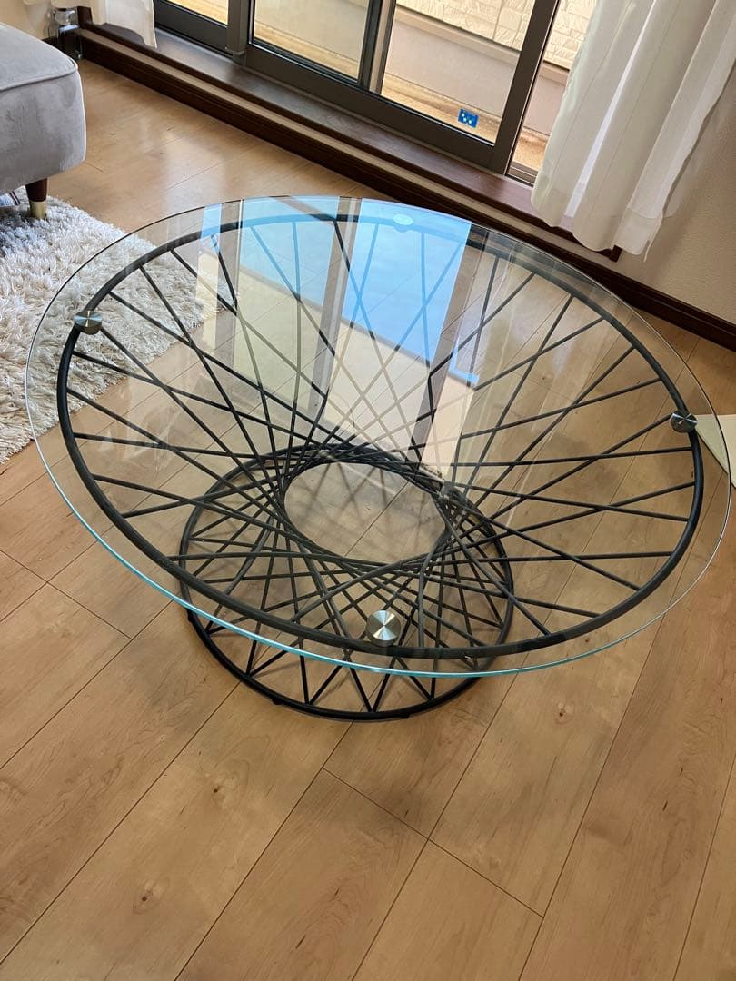 【受取要相談】francfranc マーリア コーヒーテーブル ブラック