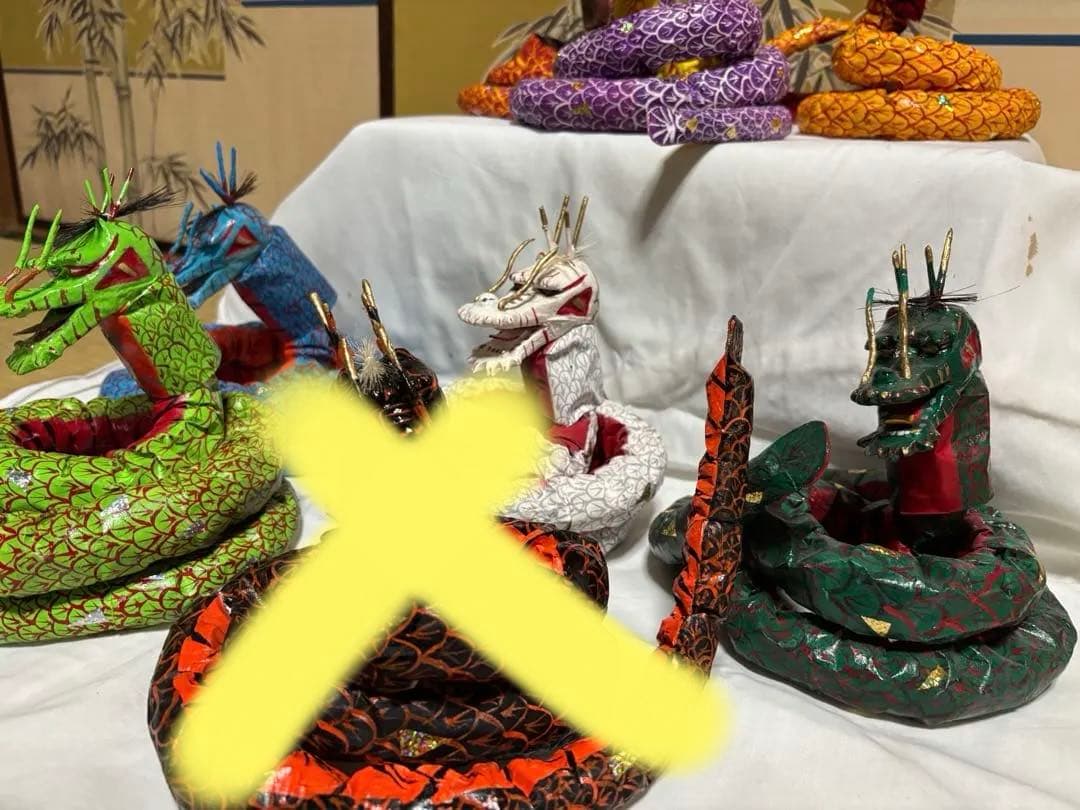 ヤマタノオロチ　八岐大蛇　8体セット