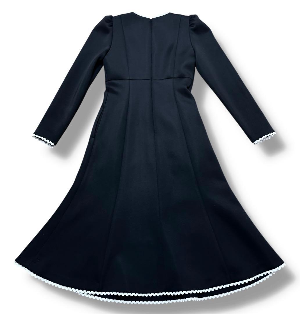 【新品未使用✨】CELFORD Aライン ワンピース Sサイズ ブラック