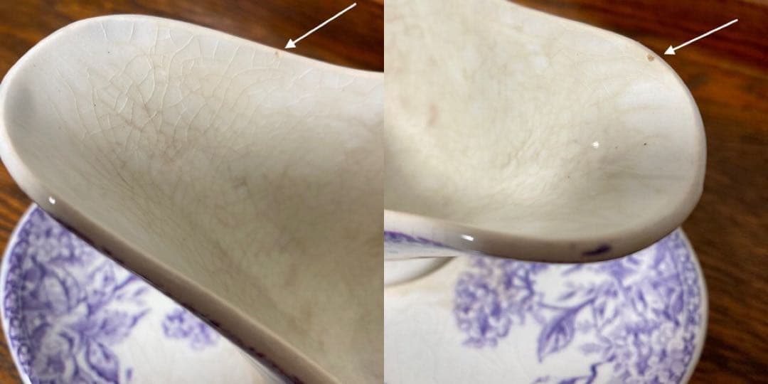 フランス雑貨☆アンティーク ジアンGien 紫陽花 ソーシエール