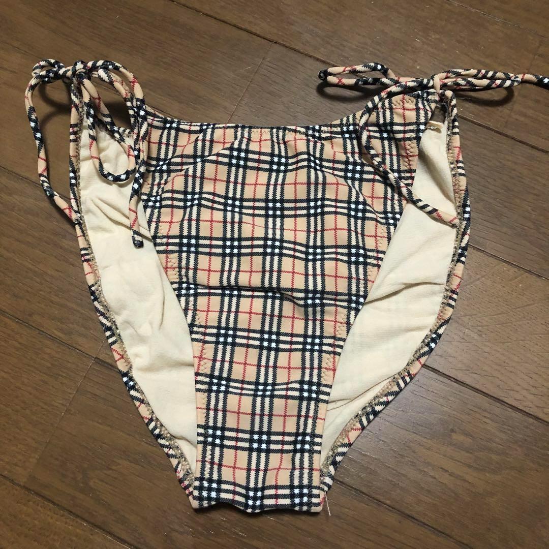BURBERRY バーバリー ブルーレーベル 水着 ビキニ 3点セットバッグ付き