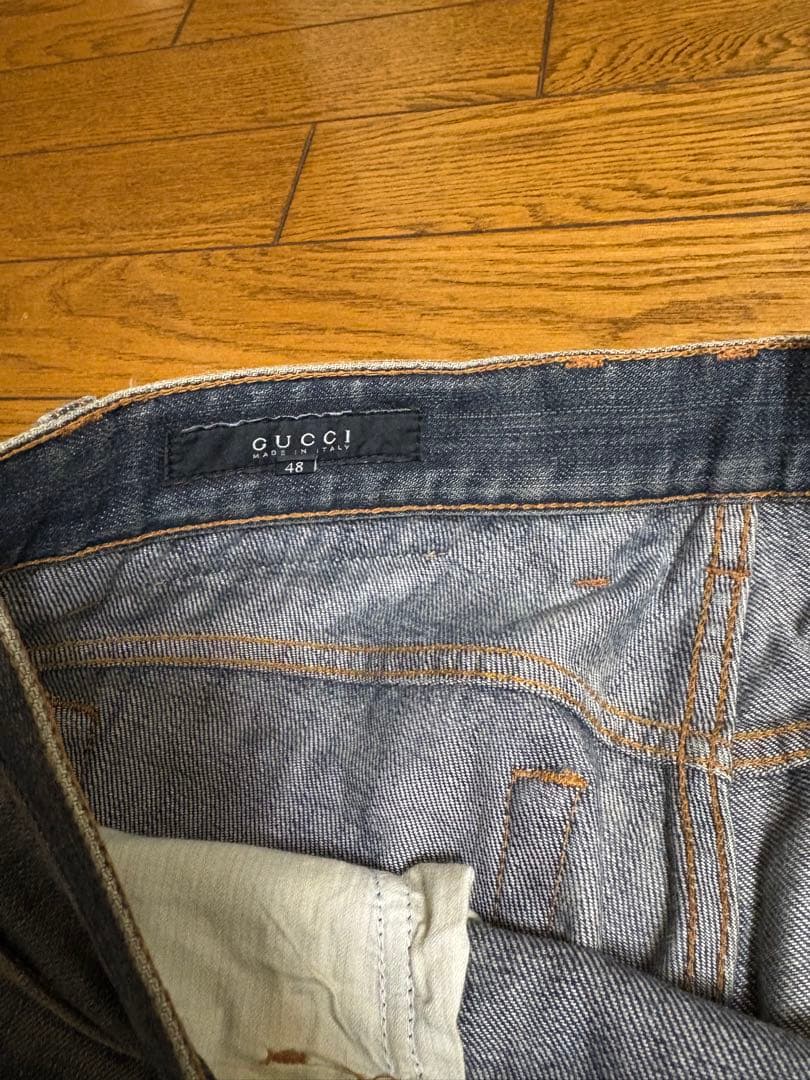 Gucci ダークブルーデニム ジーンズ