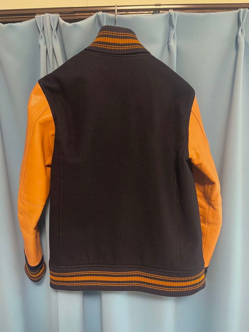 〜1/5 値下げ！！綺麗！ DELUXE clothing スタジャン 本革