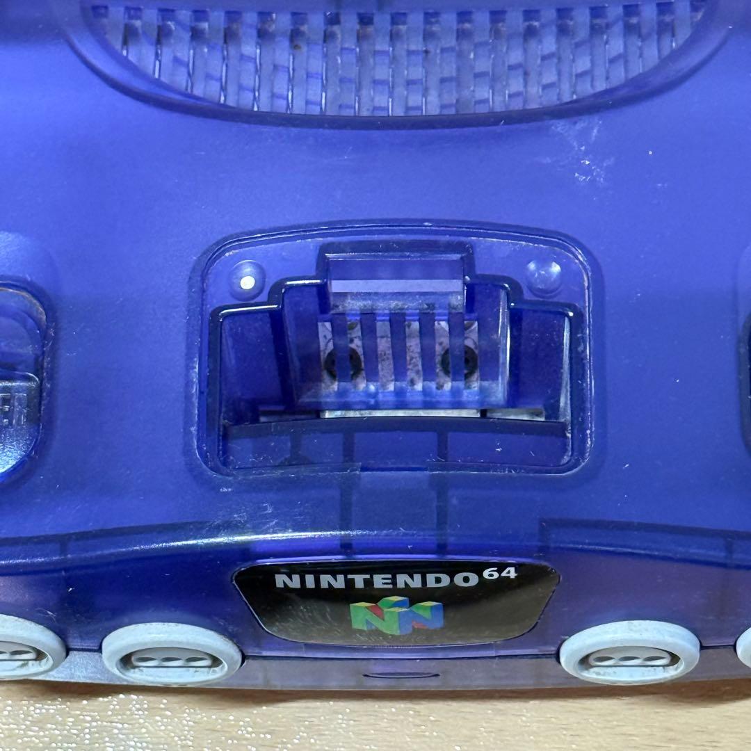 7-136 ニンテンドー64 本体 ミッドナイトブルー