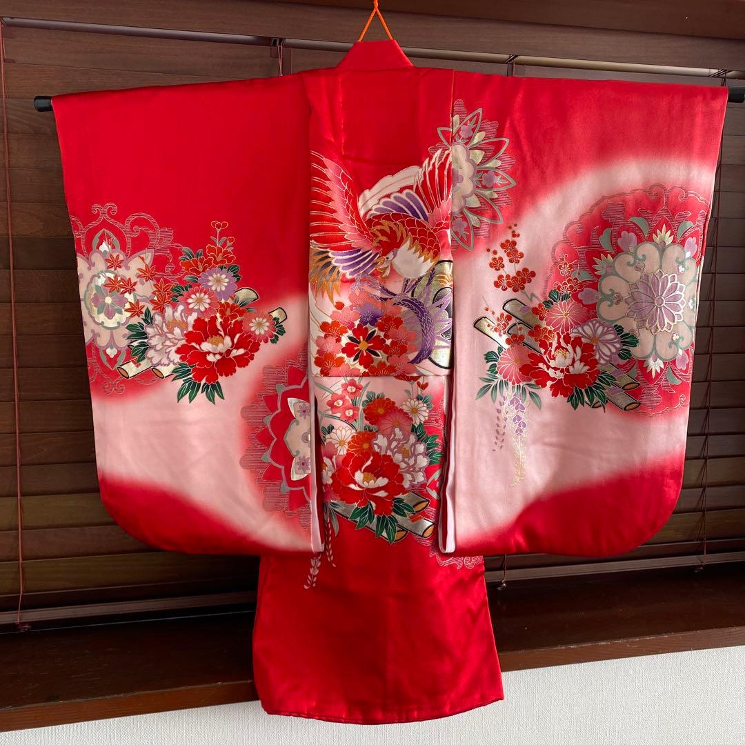 七五三　3歳　正絹　襦袢 着物