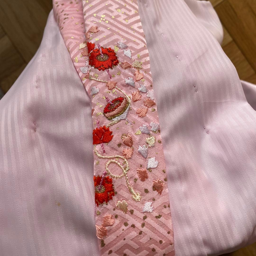 七五三　3歳　正絹　襦袢 着物