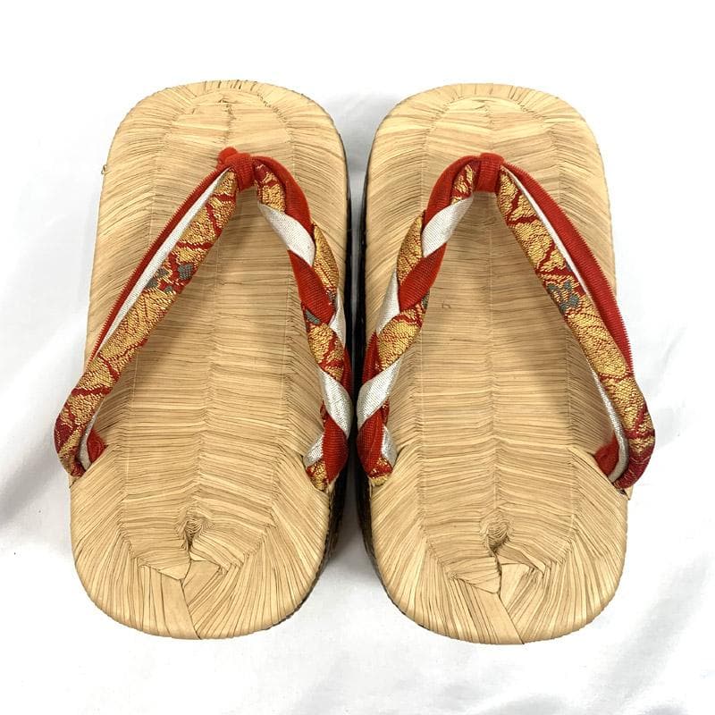 408ag26■七五三 七歳 こっぽり/ぽっくり/おこぼ 本畳表 草履下駄■