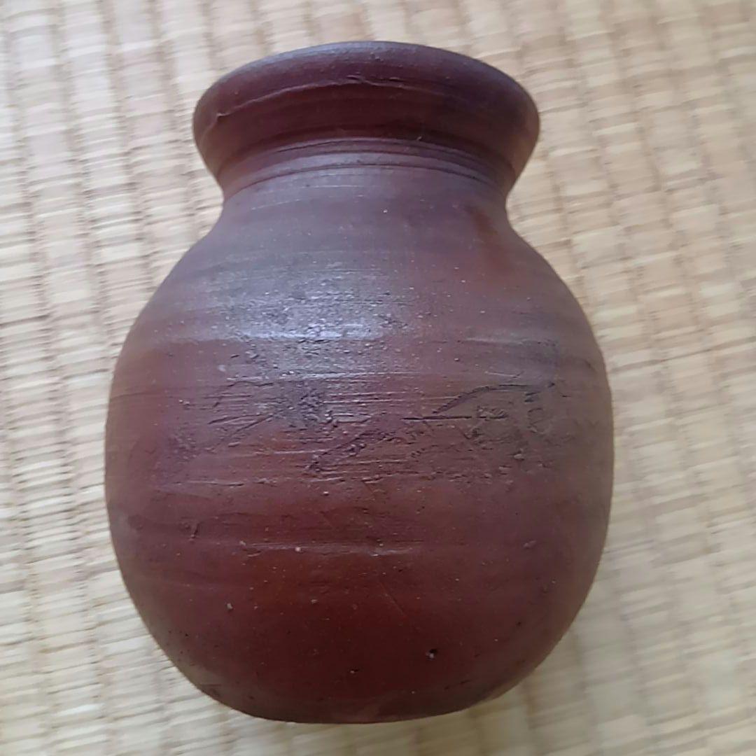 骨董品　備前焼　蕎麦徳利　とっくり　陶器　片口花挿　花瓶　花入　花器　工芸品
