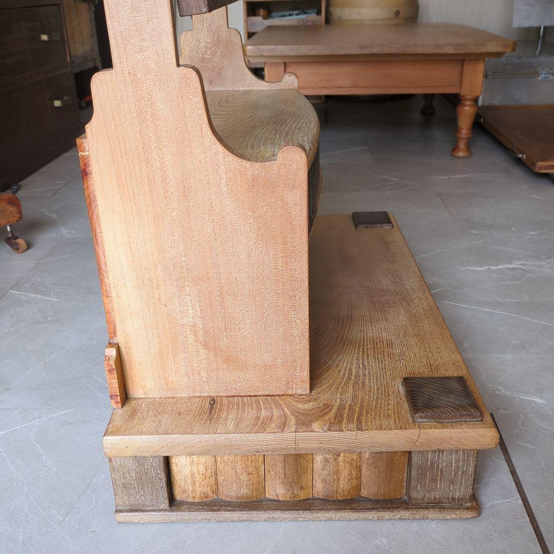 ブロカント古道具大正時代アンティークドレッサー　鏡台　姿見