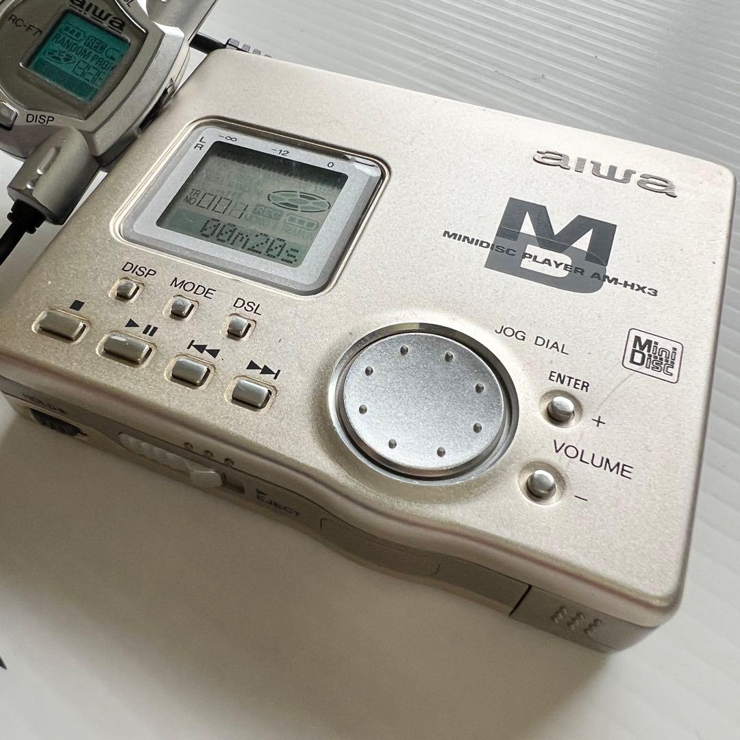 aiwa ポータブルMDプレーヤー AM-HX3