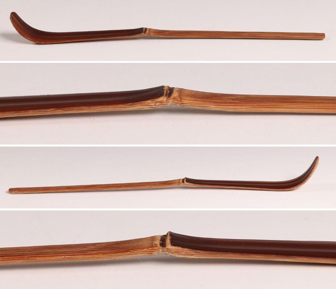 【CM85】茶道具 古賀健蔵(竹世) 源順 三十六歌仙「月浪」竹茶杓 和歌