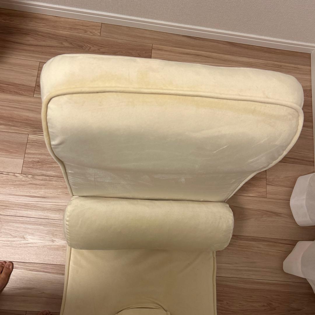 ニトリ　ゲーミング座椅子2 ベロア(BE)