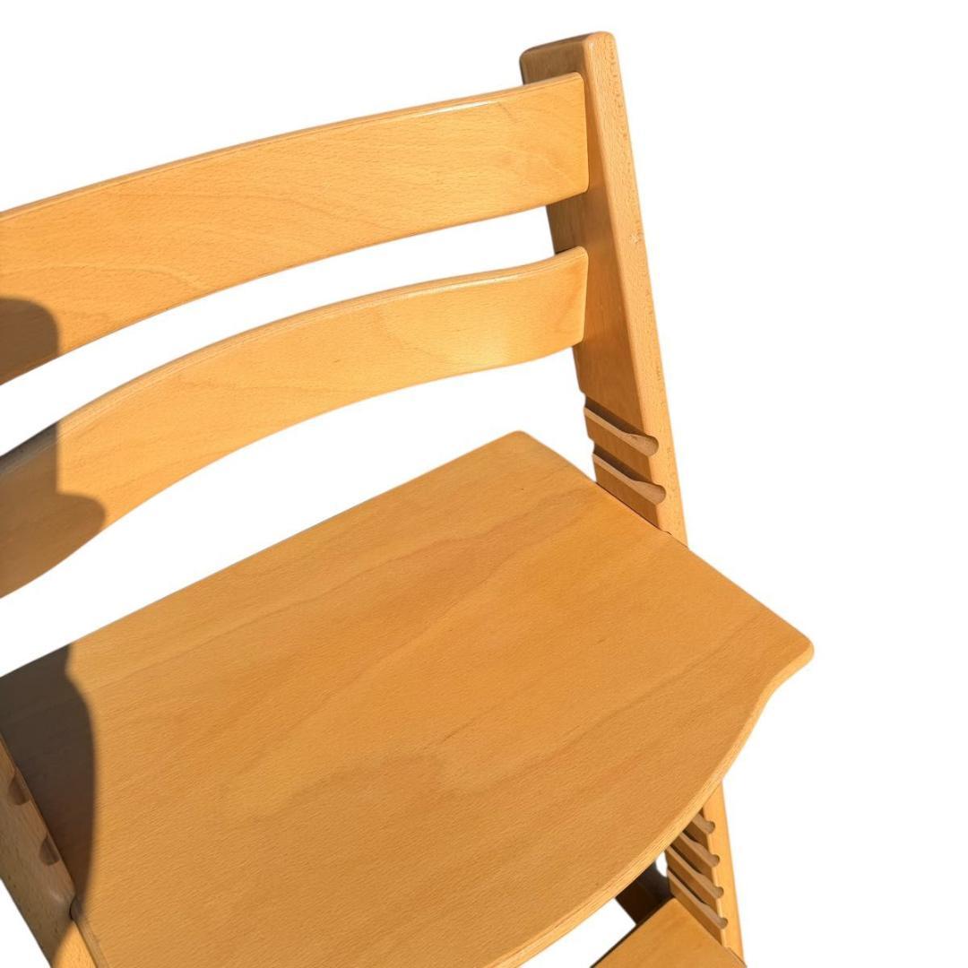 【美品：組立済】STOKKE SN6 トリップトラップ ナチュラル　127-4
