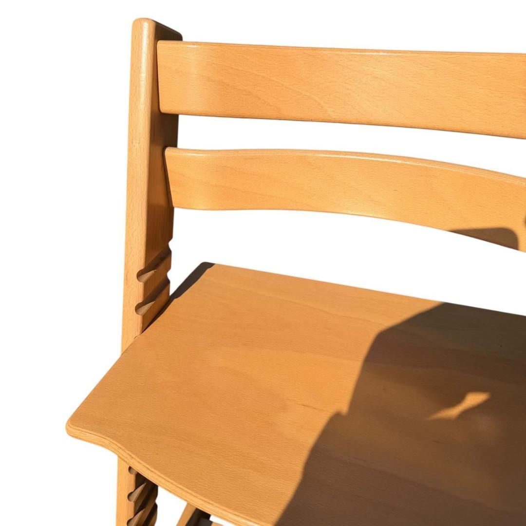 【美品：組立済】STOKKE SN6 トリップトラップ ナチュラル　127-4