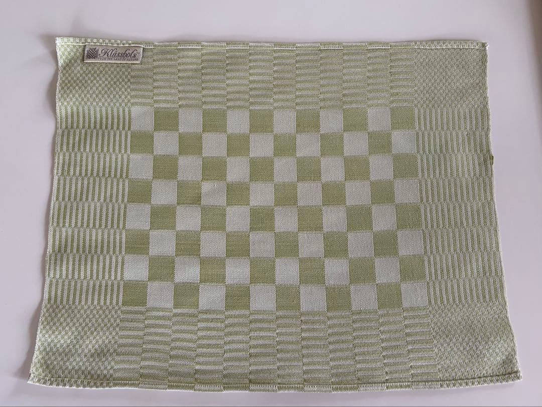 Klassbolsランチョンマット チェスボード柄