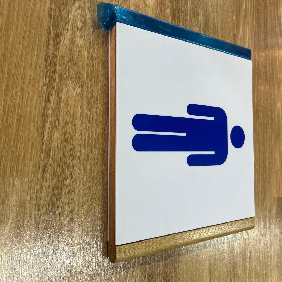 ステンレス金具男女トイレピクト