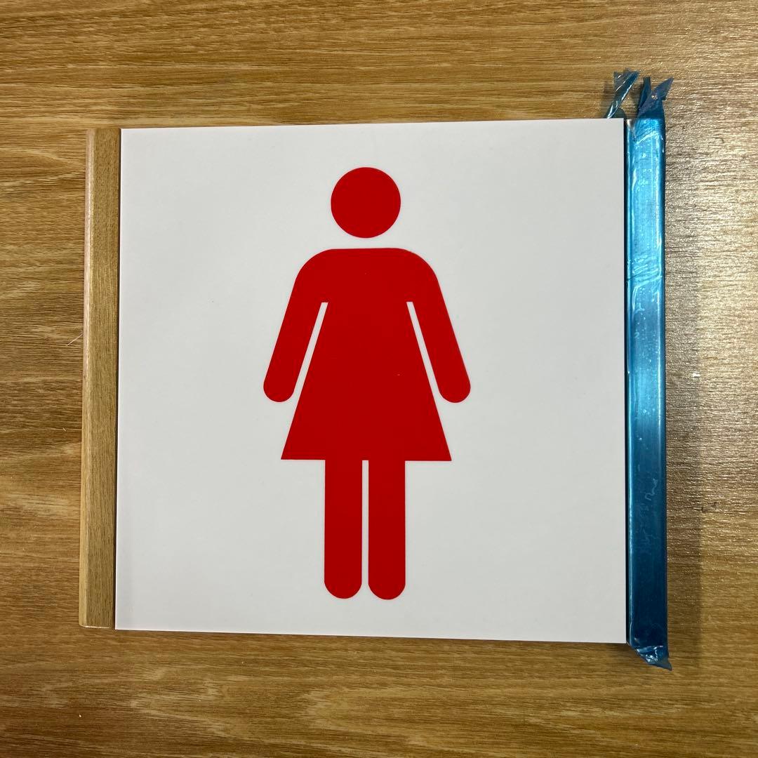 ステンレス金具男女トイレピクト