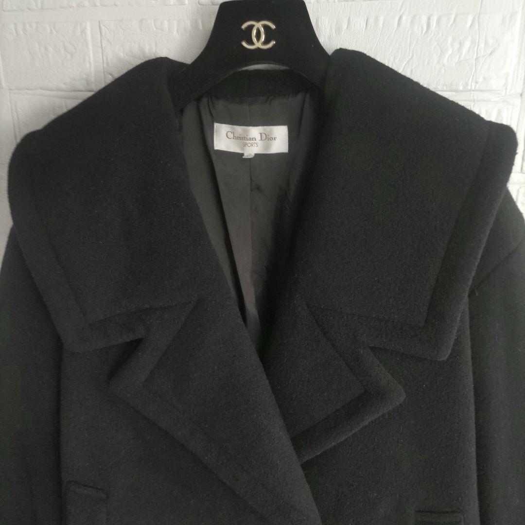 Christian Dior　ウール　ビッグカラー　Pコート　ショートコート