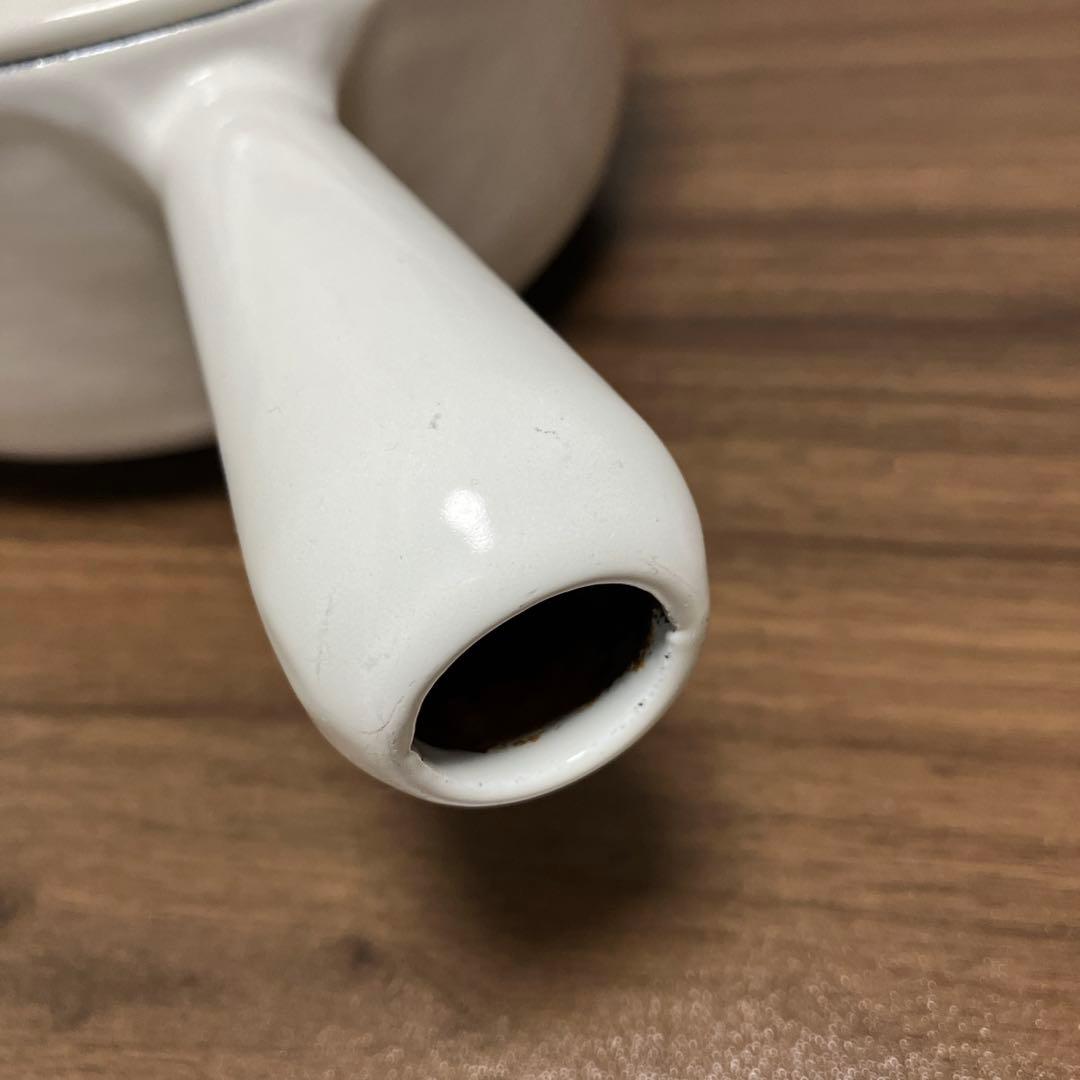 【廃盤・レア】ル・クルーゼ 18cm ソースパン　ホワイト