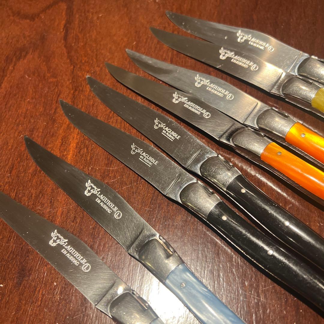 LAGUIOLE テーブルナイフ 8本セット