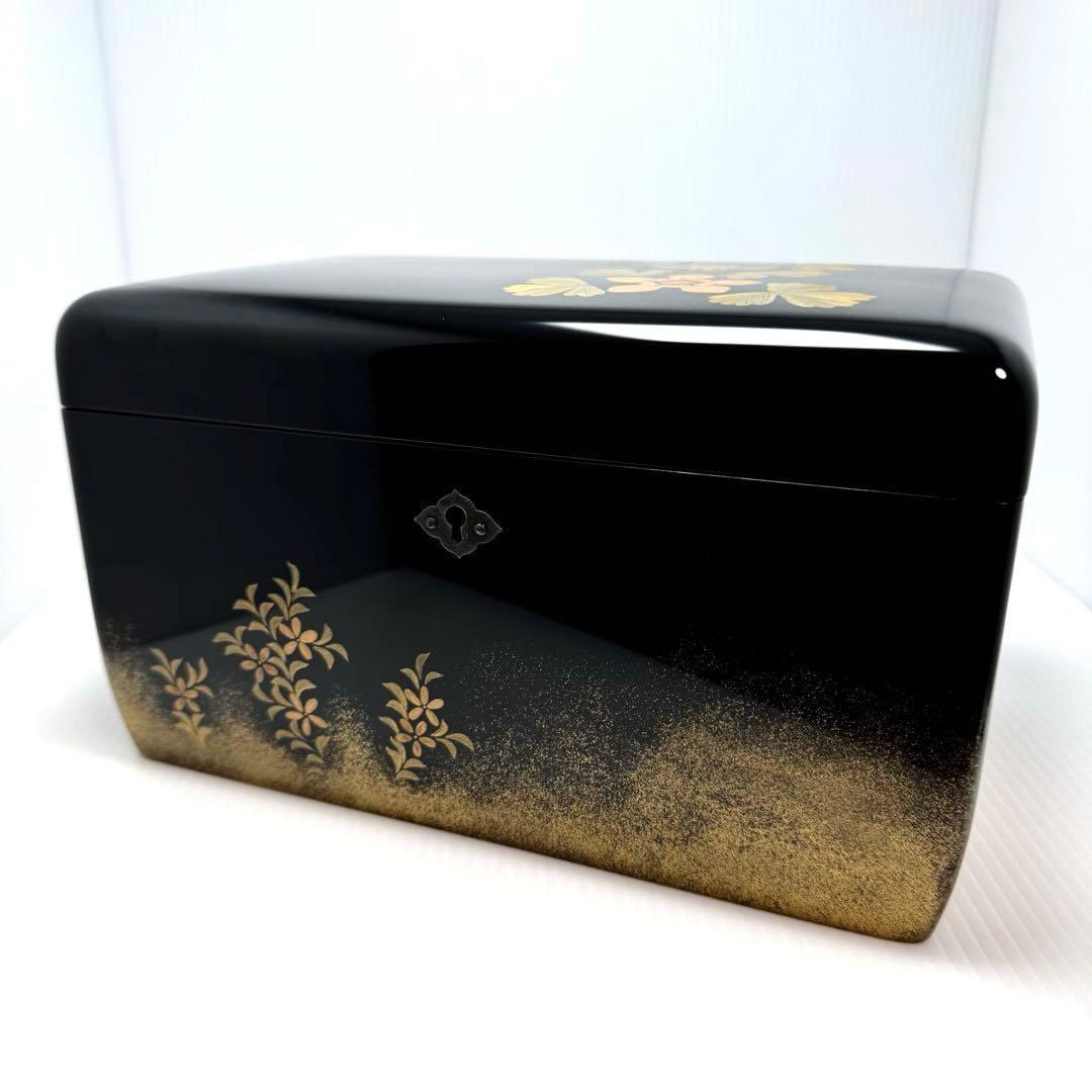 希少 未使用 輪島塗 宝石箱 宝物箱 鍵付き 漆器 伝統工芸 輪島漆器