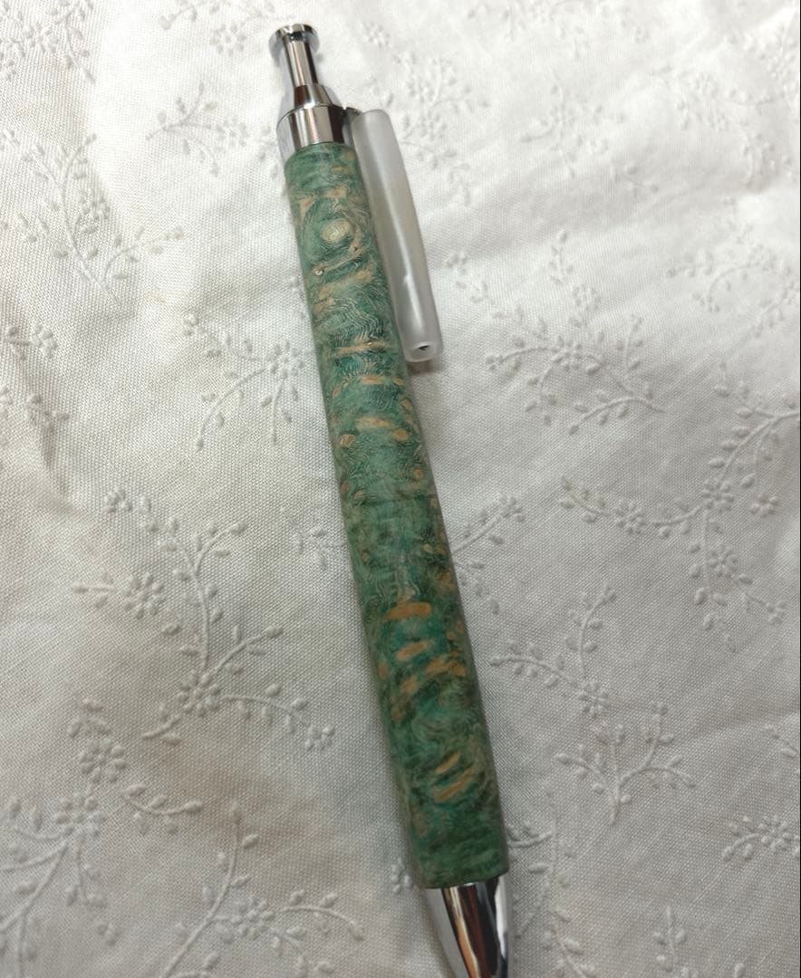 木軸シャーペン スタビライズドウッド 富士瘤クラフト