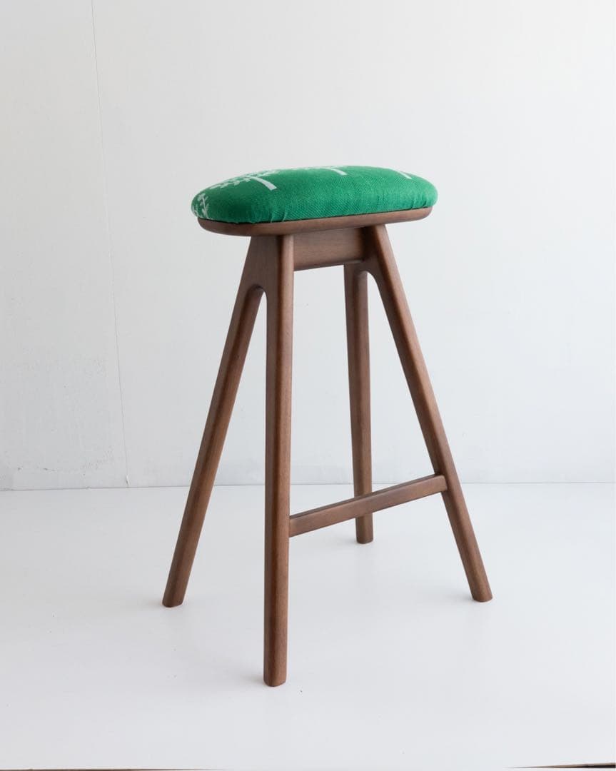 キッチンスツール　H630 BR ミナペルホネン　ringo green