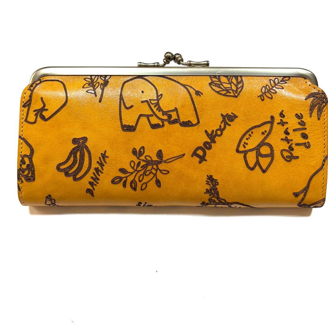 新品 ダコタ 長財布 財布 がま口 エレファンテ