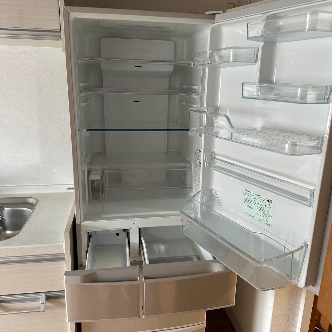 Panasonic 4ドア冷蔵庫 シルバー