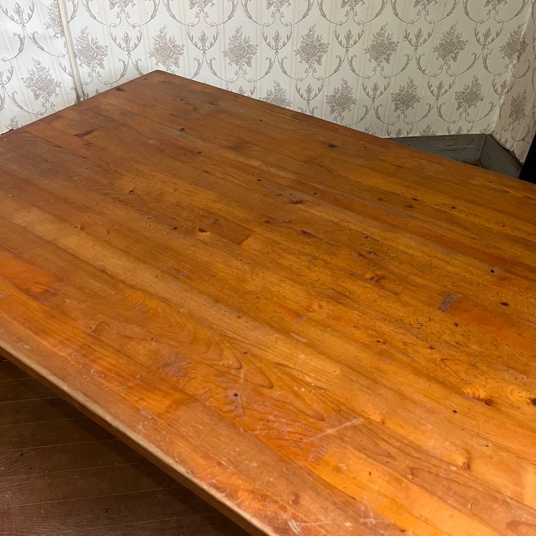 【アンティーク】木製 ローテーブル 座卓 センターテーブル ナチュラル 無垢材