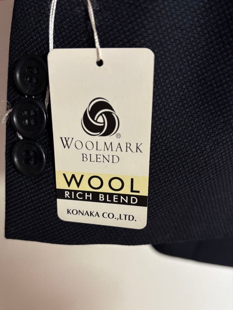 JOHN PEARSE スーツ 黒/濃紺 AB6