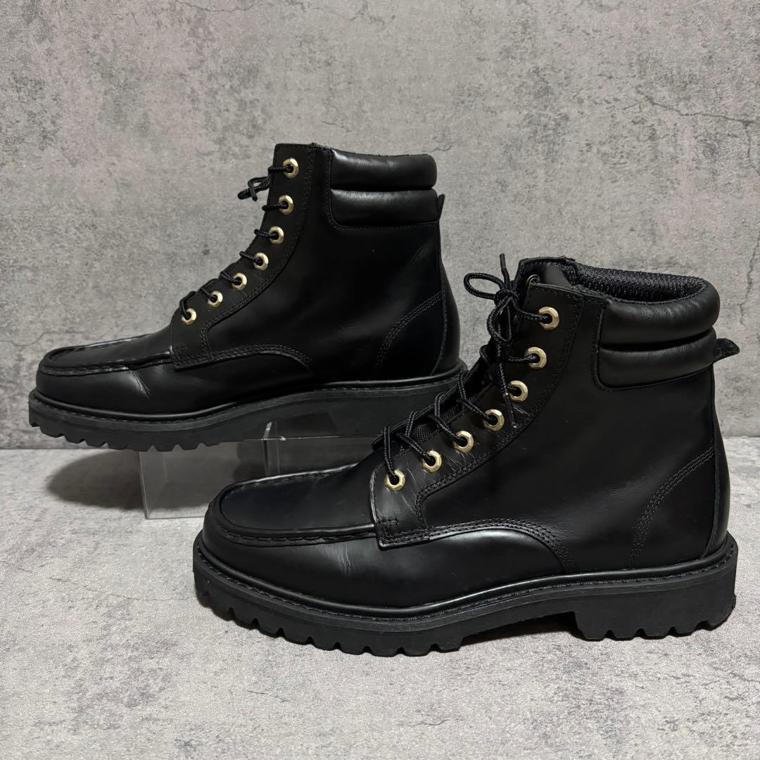 極美品　ホーキンス　ワークブーツ　レースアップブーツ　ブラック　2219