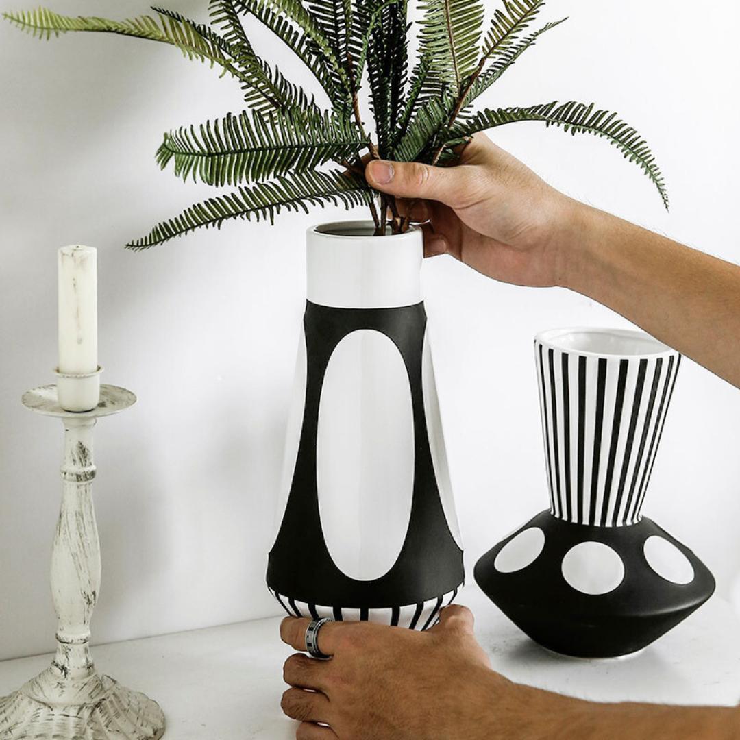 花瓶 インテリア 個性的 フラワーアレンジメントお正月 おしゃれ 陶器 新品