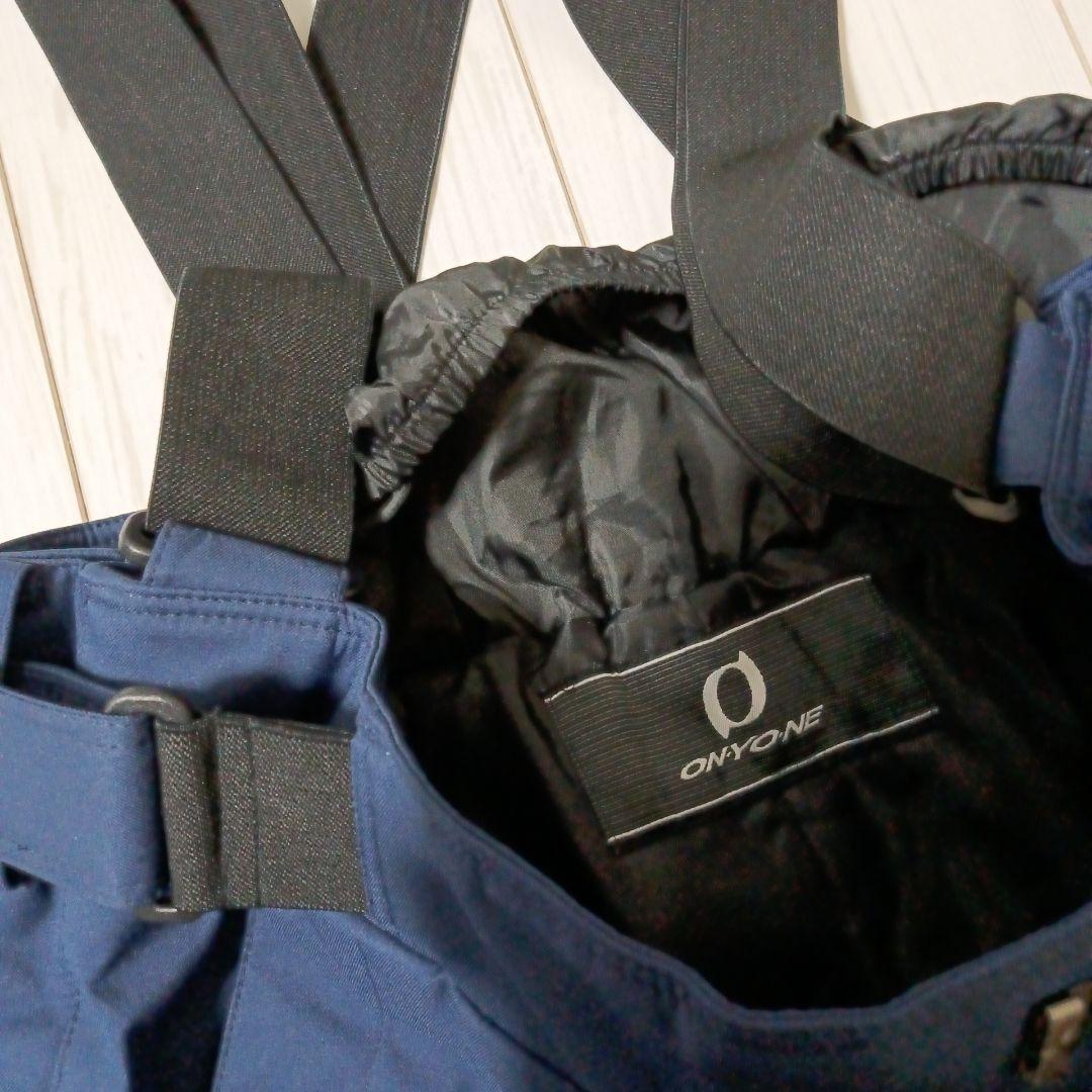 美品　ONYONE　オンヨネ　青/紺　防水スキーウェア上下セット　メンズ　М