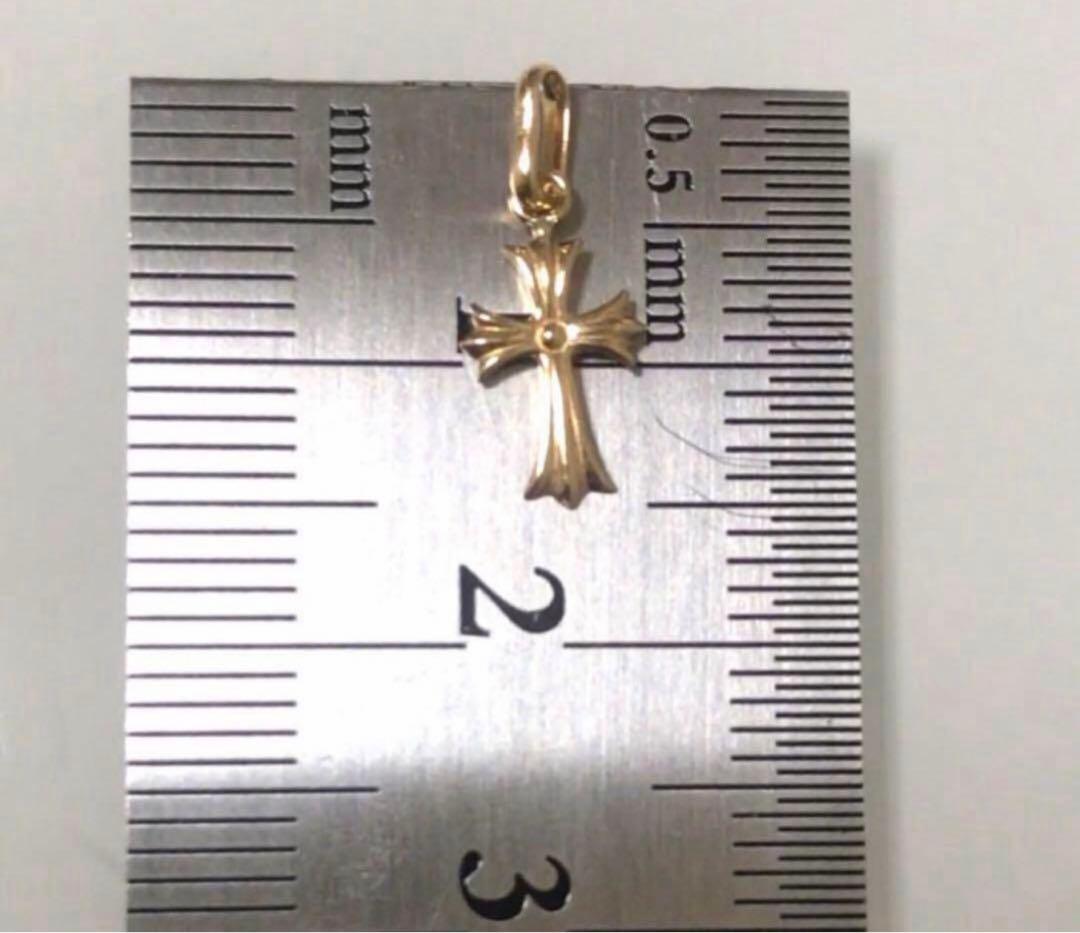 K18 ミニクロスペンダント　トップ